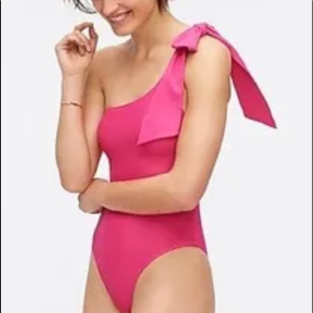 New with tags Jcrew one shoulder  bathing suit size 8